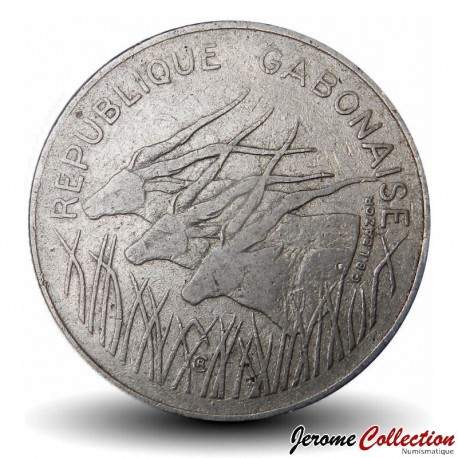 GABON - PIECE de 100 FRANCS - Elands de Derby - 1975 – Km13 – JeromeCollection