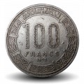 GABON - PIECE de 100 FRANCS - Elands de Derby - 1975 – Km13 – JeromeCollection