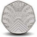 ROYAUME UNI - PIECE de 50 Pence - Décriminalisation de l'homosexualité (Pride UK) - 2022 – Km2158 – JeromeCollection