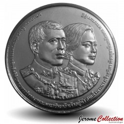 THAILANDE - PIECE de 20 Baht - 100 ans de bureau de la police métropolitaine&nbsp;- 2022