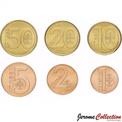 BIÉLORUSSIE - SET / LOT de 6 PIECES de 1 2 5 10 25 KOPECK - 2009 / 2016 – Km561 562 563 564 566 566 – JeromeCollection