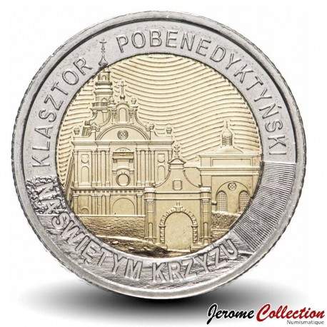 POLOGNE - PIECE de 5 ZLOTE - Monastère bénédictin sur le mont Święty Krzyż - 2022 – Y1126 – JeromeCollection