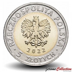 POLOGNE - PIECE de 5 ZLOTE - Monastère bénédictin sur le mont Święty Krzyż - 2022