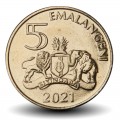 ESWATINI (ex SWAZILAND) - PIECE de 5 Emalangeni - 2021 – N342205 – JeromeCollection