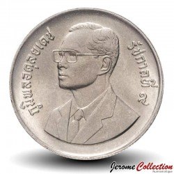 THAILANDE - PIECE de 2 Baht - Années nationales des arbres - FAO - 1986