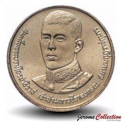THAILANDE - PIECE de 2 Baht - 36° anniversaire du prince héritier - 1988