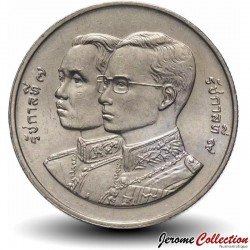 THAILANDE - PIECE de 2 Baht - 60° anniversaire du département du trésor - 1993