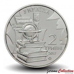UKRAINE - PIECE de 2 Hryvnias - Nikolaï Kostomarov - 2017