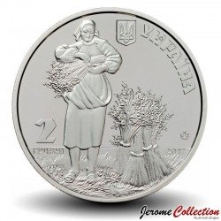 UKRAINE - PIECE de 2 Hryvnias - Tatiana Nilovna Iablonskaïa - 2017