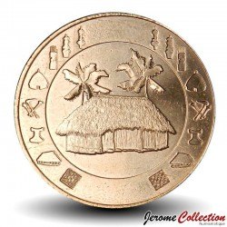 TERRITOIRES FRANÇAIS DU PACIFIQUE - PIECE de 100 Francs - Faré Polynésien - 2022