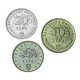 CROATIE - SET / LOT de 3 PIECES de 5 10 20 Lipa - 2015 – Km5 6 7 – JeromeCollection