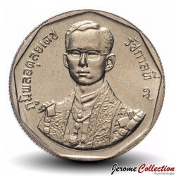THAILANDE - PIECE de 2 Baht - 42° anniversaire du règne du roi Rama IX - 1988