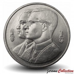 THAILANDE - PIECE de 2 Baht - 60° anniversaire de l'université 