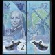 BARBADE - Billet de 2 Dollars - Moulin de Morgan Lewis - Polymer - 2022 – P80 – JeromeCollection