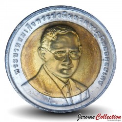 THAILANDE - PIECE de 10 Baht - Congrès mondial de l'IUCN - 2004