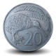 NOUVELLE-ZÉLANDE - PIECE de 20 Cents - Oiseau Kiwi - Elizabeth II (2e effigie) - 1982 – Km36 – JeromeCollection