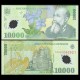 ROUMANIE - Billet de 10000 Leu - Polymer - 2001 – P112b – JeromeCollection