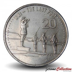 AUSTRALIE - PIECE de 20 CENTS - ANZAC - The Last Post - 2015