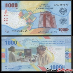 ETATS DE L'AFRIQUE CENTRALE / BEAC - Billet de 1000 Francs - La santé - 2022 – P701 – JeromeCollection