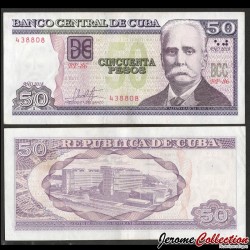 CUBA - Billet de 50 Pesos - Calixto García Iñiguez - 2018 – P123l – JeromeCollection