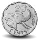 ESWATINI (ex SWAZILAND) - PIECE de 20 Cents - Mswati III - Tête d'éléphant - 2021 – Km70 – JeromeCollection