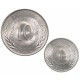 YOUGOSLAVIE - SET / LOT de 2 PIECES de 5 10 Dinars - FAO - 1976 – Km61 63 – JeromeCollection