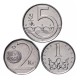 REPUBLIQUE TCHEQUE - SET / LOT de 3 PIECES de 1 2 5 Korun - 2010 / 2012 – Km7 8 9 – JeromeCollection