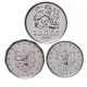 REPUBLIQUE TCHEQUE - SET / LOT de 3 PIECES de 1 2 5 Korun - 2010 / 2012 – Km7 8 9 – JeromeCollection