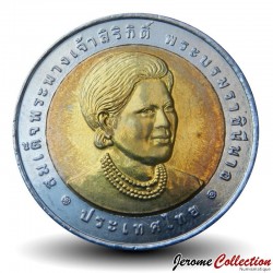 THAILANDE - PIECE de 10 Baht - Organisation Mondiale de la Santé - 2007