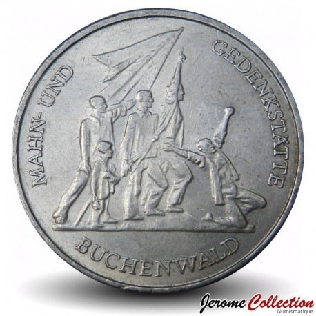 ALLEMAGNE DE L'EST / DDR / RDA - PIECE de 10 Mark - Mémorial de Buchenwald - 1972 – Km38 – JeromeCollection