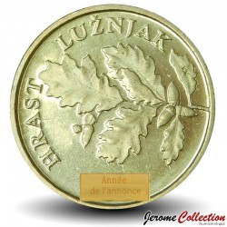 CROATIE - PIECE de 5 Lipa - Rameau de chêne (Hrast luznjak) - 1999
