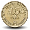 CROATIE - PIECE de 10 Lipa - Plant de tabac (Duhan) - 2007 – Km6 – JeromeCollection