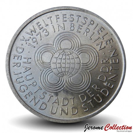 ALLEMAGNE DE L'EST / DDR / RDA - PIECE de 10 Mark - Jeux de la jeunesse - 1973 – JeromeCollection