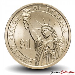 ETATS UNIS / USA - PIECE de 1 Dollar - Série Présidents : 12 - Zachary Taylor - 2009 - P