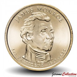 ETATS UNIS / USA - PIECE de 1 Dollar - Série Présidents : 5 - James Monroe - 2008 - D
