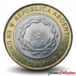ARGENTINE - PIECE de 2 Pesos - Révolution de Mai - 2016 – Km165 – JeromeCollection