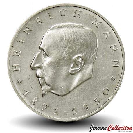 ALLEMAGNE DE L'EST / DDR / RDA - PIECE de 20 Mark - Heinrich Mann - 1971 – Km33 – JeromeCollection