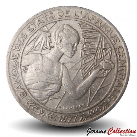 CONGO - PIECE de 500 FRANCS - C - Antilope - 1977 – Km12 – JeromeCollection