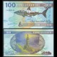 BANK OF EARTH - Billet de 100 MILES - Requin / Phare - 2023 – BOE100 - Gabris – JeromeCollection