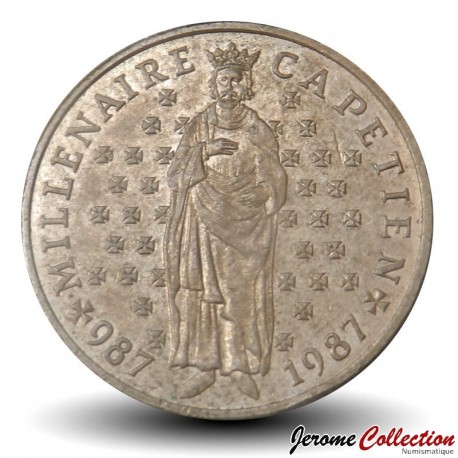 FRANCE - PIECE de 10 Francs - Millénaire de la dynastie capétienne - 1987 – Km961 – JeromeCollection