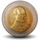 THAILANDE - PIECE de 10 Baht - 60ème anniversaire du règne - 2006 – Y431 – JeromeCollection