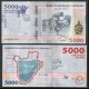 BURUNDI - Billet de 5000 Francs - 07.11.2022 – P58a – JeromeCollection
