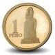 ILE DE PAQUES (Chili) / RAPANUI - PIECE de 1 Peso - Moai - 2021 – N354344 – JeromeCollection