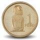 ILE DE PAQUES (Chili) / RAPANUI - PIECE de 1 Peso - Moai - 2021 – N354346 – JeromeCollection