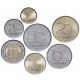 HONGRIE - SET / LOT de 7 PIECES de 1 2 5 10 20 50 100 Forint - 1992 / 2011 – Km692 693 694 695 696 697 721 –