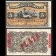 CUBA - Banco Español de la Isla de Cuba - Billet de 5 Pesos - PLATA - 1896 – P48b – JeromeCollection
