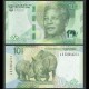 AFRIQUE DU SUD - Billet de 10 Rand - Rhinoceros - 2023 – P148 – JeromeCollection