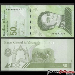 VENEZUELA - Billet de 50 Bolivares Digitales - 200 ans de la Bataille de Carabobo - 29.04.2021 – P118 – JeromeCollection