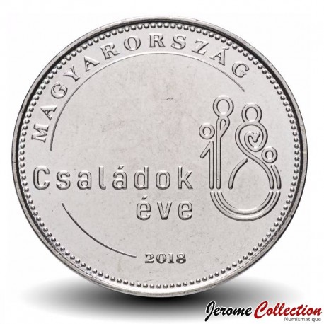 HONGRIE - PIECE de 50 FORINT - Année de la famille - 2018