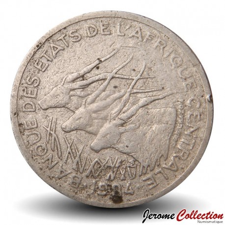 CONGO - PIECE de 50 FRANCS - Elands de Derby - C - 1984 – Km11 – JeromeCollection